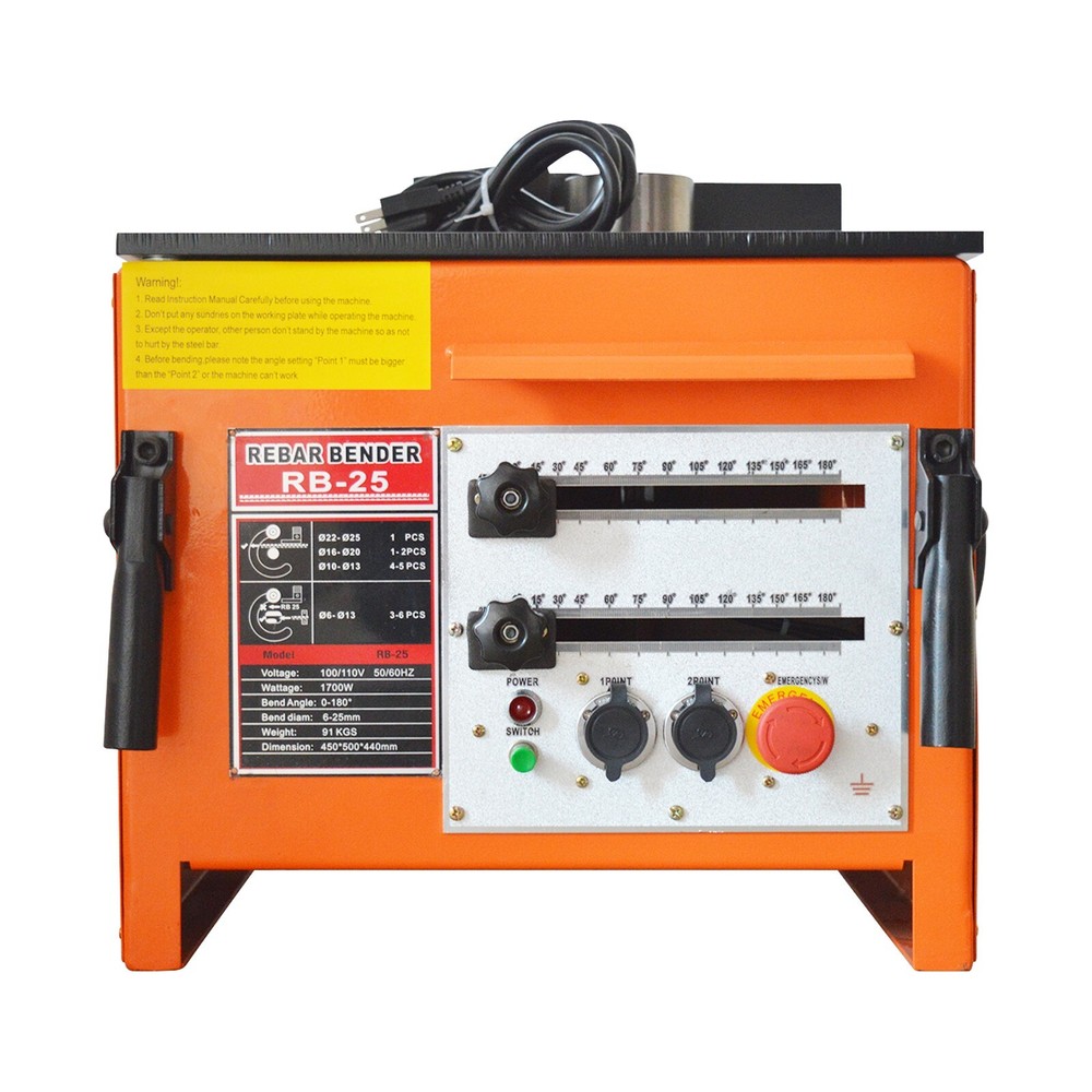 Construction Site Pipe Bender Small Automatic180° Steel Bar Pipe Bending Machine