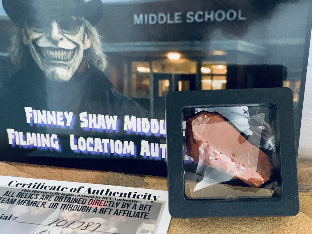 Black Phone Authentic Filming Location Brick Relic