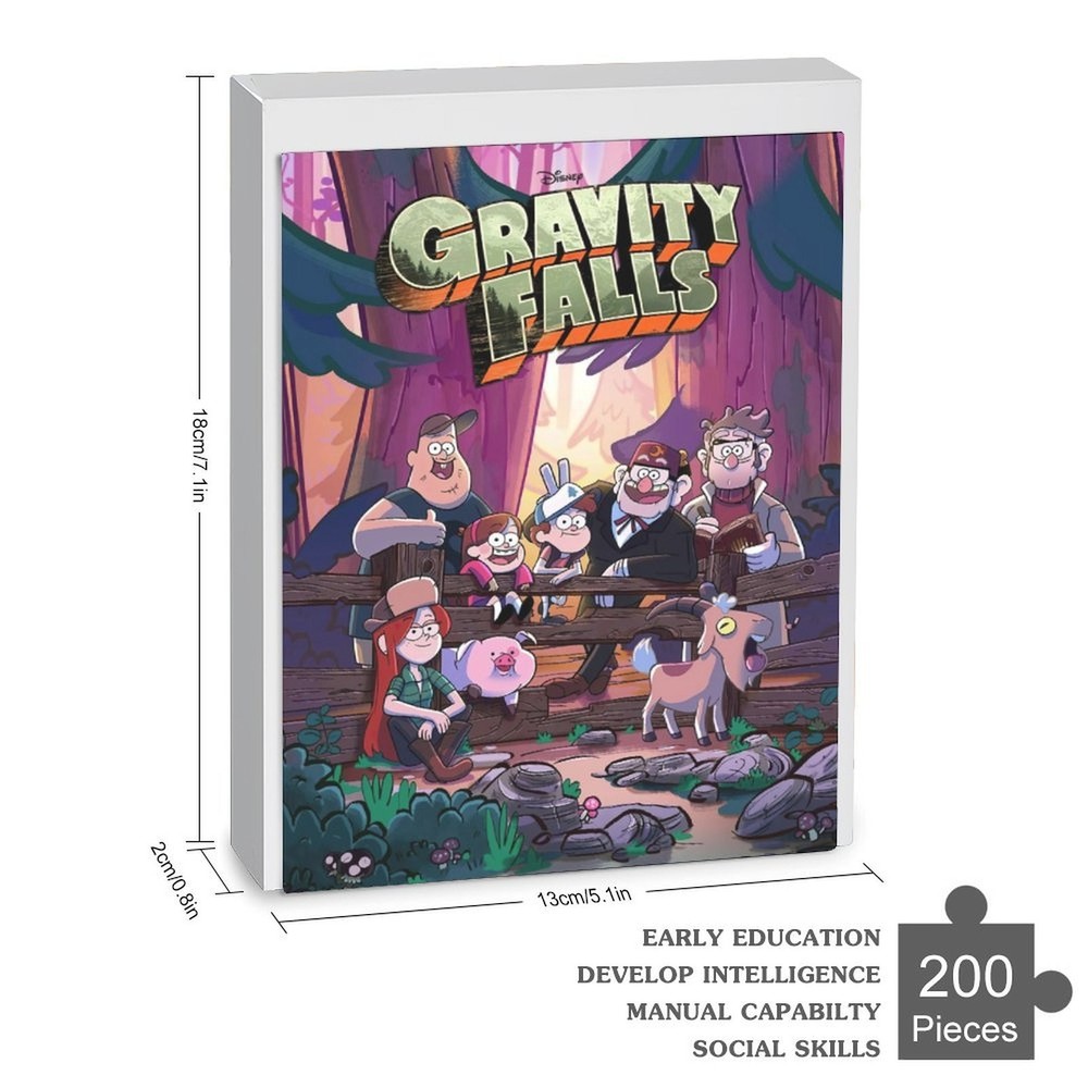 Gravity Falls Jigsaw Puzzle 200 Pieces Gift