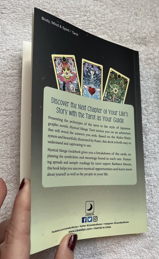 Mystical Manga Tarot (Complete 78-card deck & guidebook)