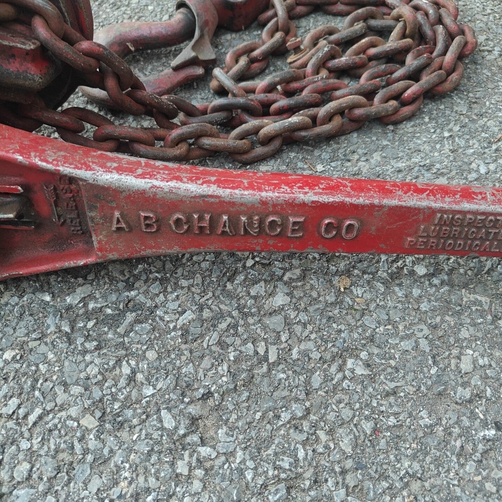 A. B. CHANCE 2-TON CHAIN HOIST