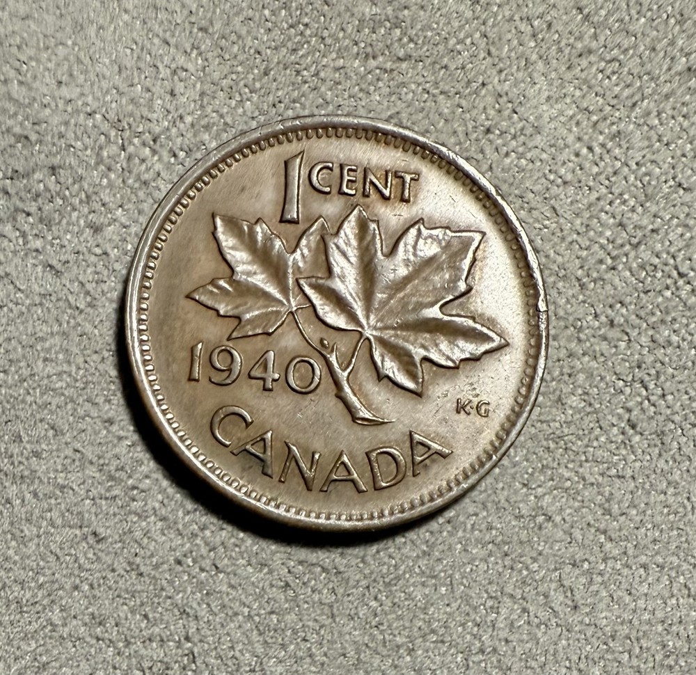1940 Canada Small Cent