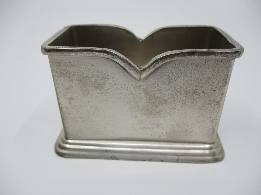 MUD PIE PEWTER SUGAR PACK HOLDER - 1009B