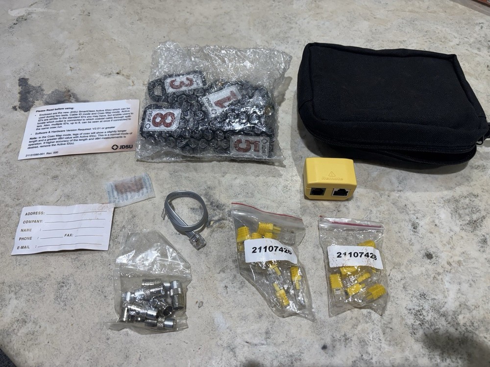 JDSU Viavi Smartclass Active IDs Coax Identifier Kit - New