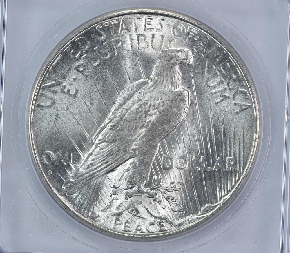 1926-S Peace Silver Dollar MS63 ICG