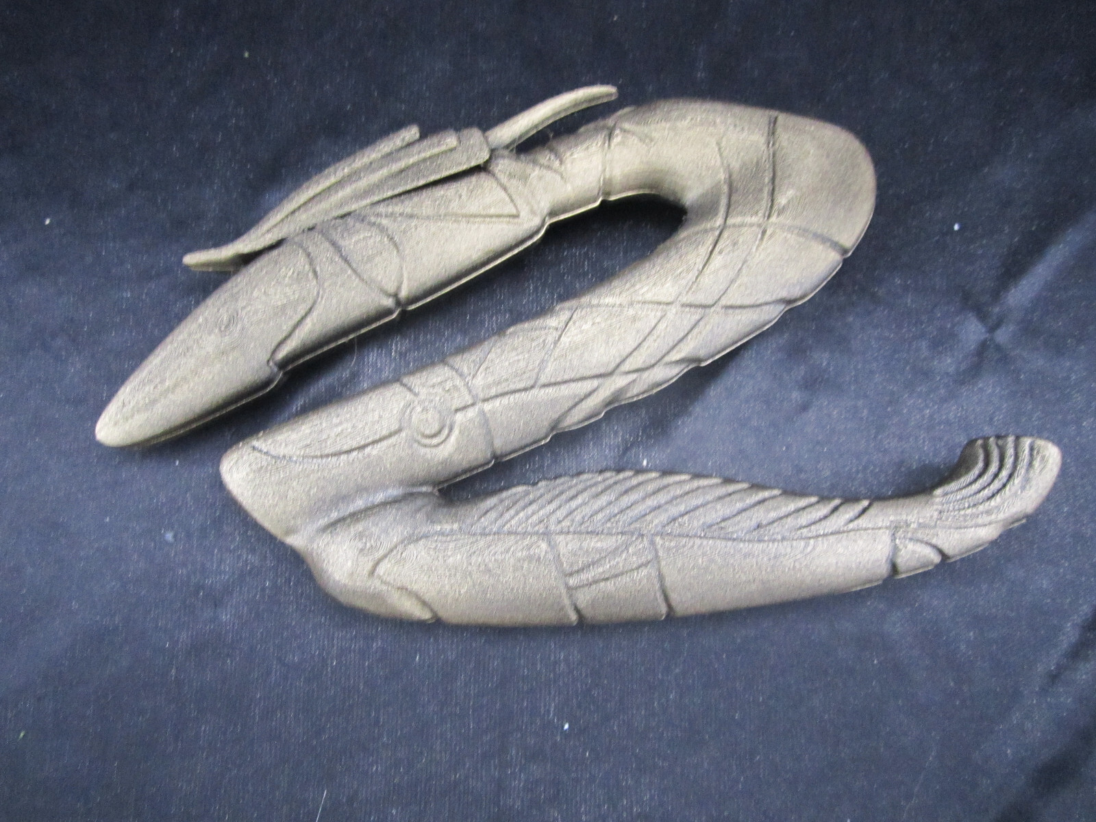 Stargate SG-1 ZAT Zat'nik'tel with stand (Zat Gun 1:1 Scale) Brass