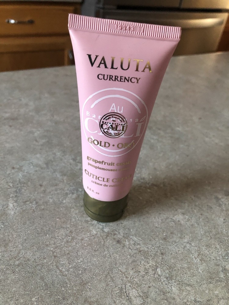 Valuta Grapefruit Cassis Cuticle Cream 2.5 fl oz NEW Sealed