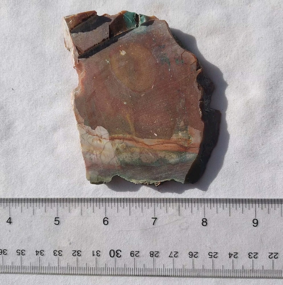 HAYSTACK JASPER SLAB ~ 95 grams / rough agate jasper mineral rock