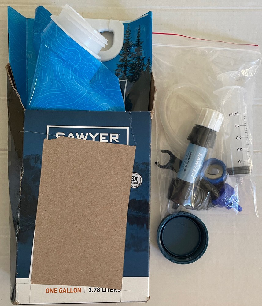 One Gallon Water Bladder Gravity System Kit