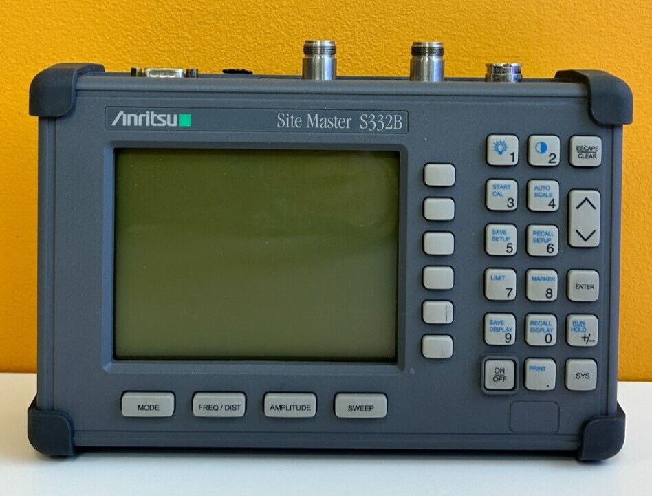 Anritsu Site Master S332B Transmission Line & Antenna Analyzer. Tested + Case!
