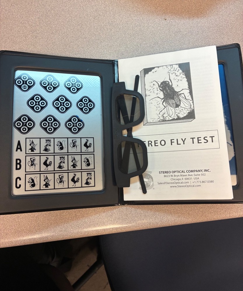 Optical Stereo Fly Vision Test-Great Condition!