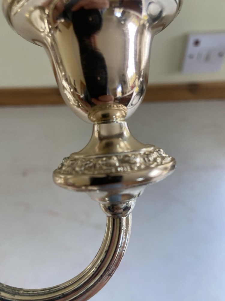 Vintage 3 Arm Candelabra