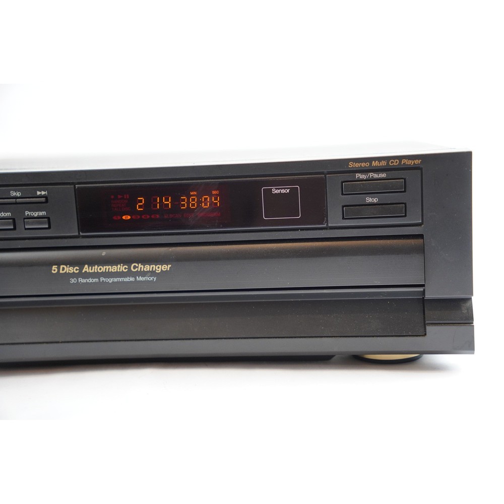 MCS 683-2260C 5 Disc CD Changer Player Black 30 Programmable Memory Good