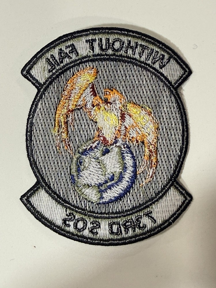 USAF 73rd Special Operations Squadron (SOS) - “WITHOUT FAIL” - US Military Patch