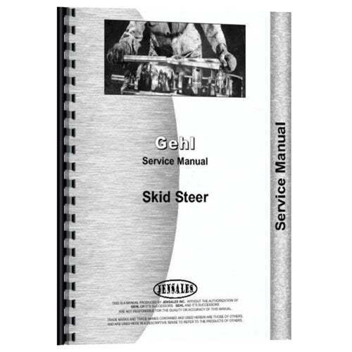 Service Manual fits Gehl HL2500A 2500