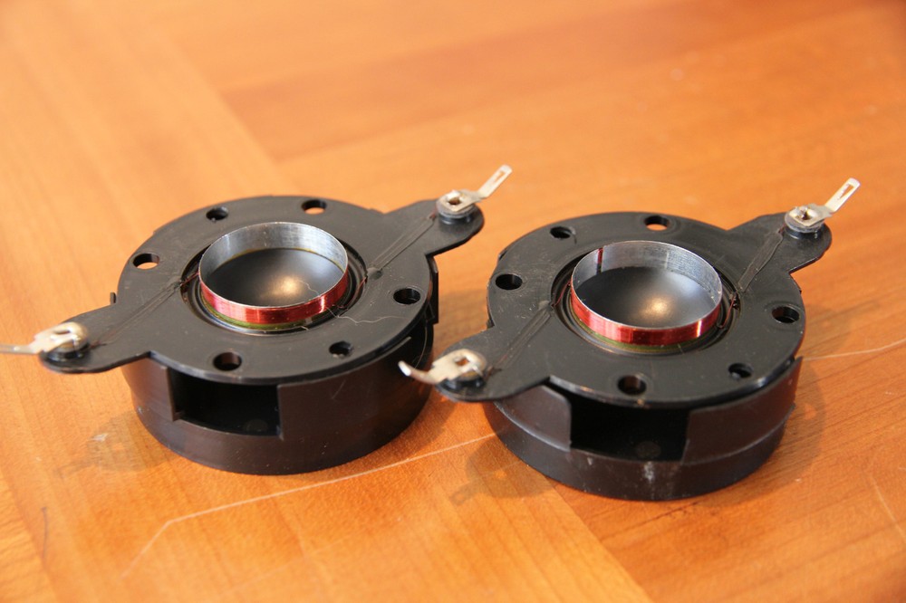 pr Audax Polydax 1" polymer dome tweeter replacement diaphragms 4ohm voice coils