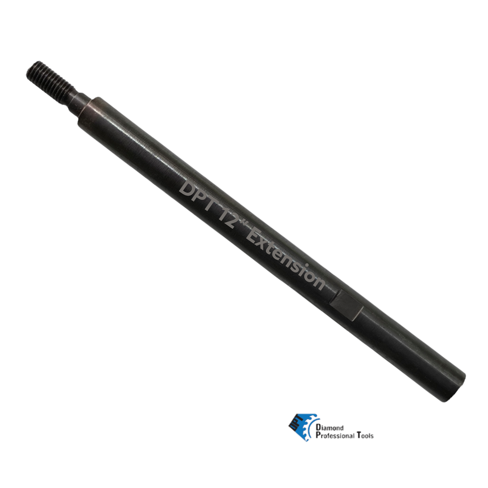 5 PACK 12" Core Drill Bits Extension Rod Adapter with 5/8'' Threads For Core Bit