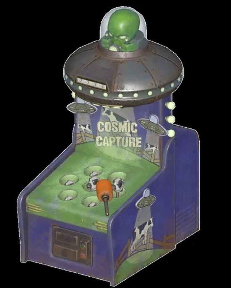 (Xbox) Cosmic Capture Plan - New Alien Invaders From Beyond Rare Plan