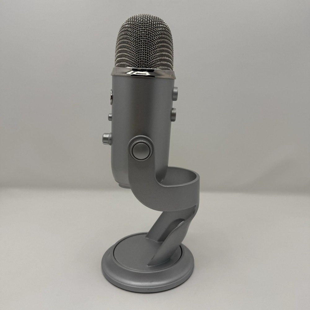 Blue Yeti Microphone Silver USB Professional High Definition Tested