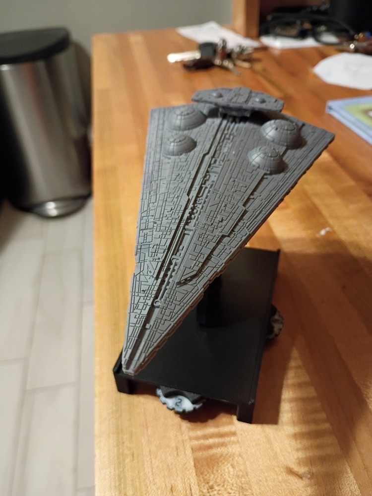 Star Wars Armada Scale Interdictor/Immobilizer Class Star Destroyer Model