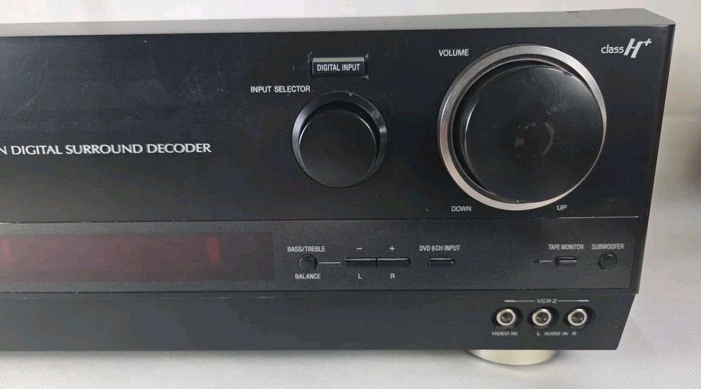 Panasonic SA-HE75 AV Control Stereo Receiver Built In Digital Surround Decoder