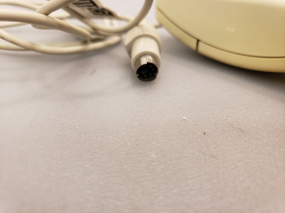 Vintage Retro Packard Bell PS/2 2 Button Ball Mouse