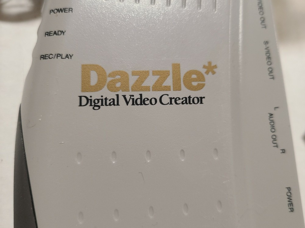 Dazzle Digital Video Converter USB DVCUSBPV Analog No Software Included Open Box