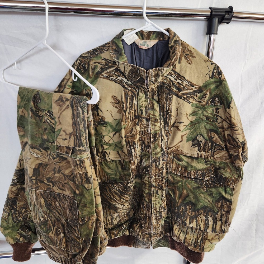 RedHead Camo Gore Windstopper Jacket 2XL Regular + Pants XL Regular USA Made