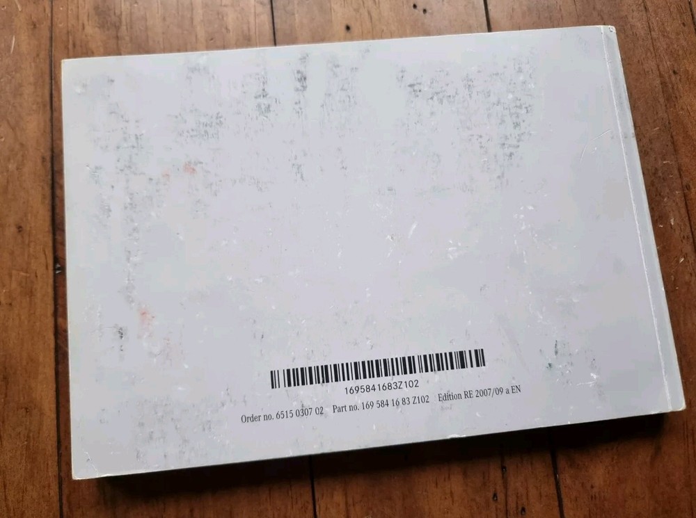 MERCEDES A-CLASS (2004 - 2008) OWNERS MANUAL / HANDBOOK + AUDIO GUIDE + WALLET