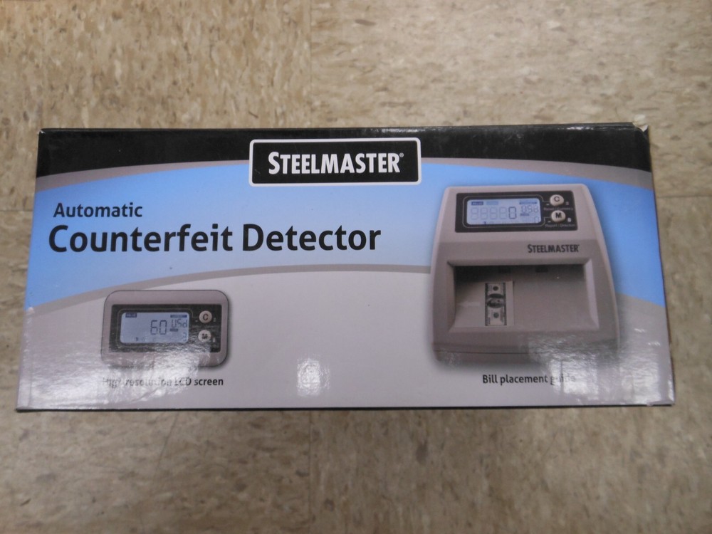 Steelmaster. 2003300 Automatic Counterfeit Detector - NEW