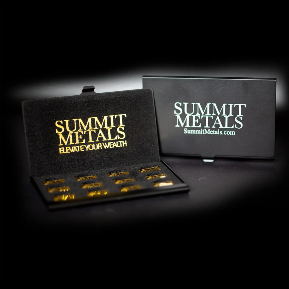 Summit Metals Gram Gold Bar Wallet - Stacking Case