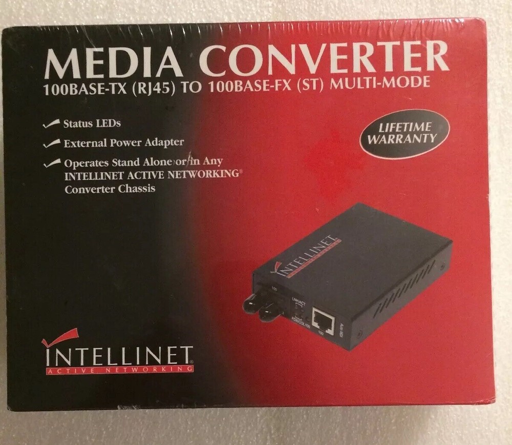Converter [CON02B1301] 100Base-TX to FX Multi Mode