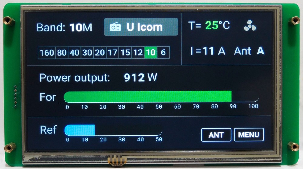 Universal Band Decoder DN-AUTO 7-inch display