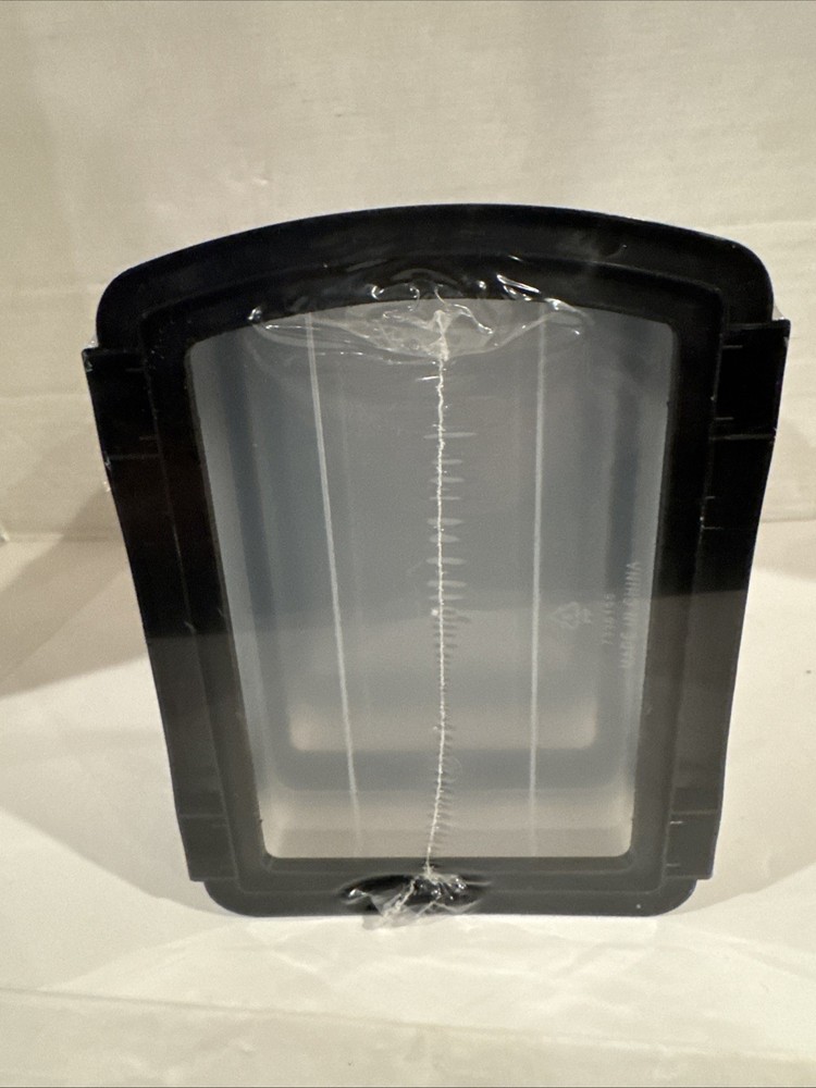 5 Drawer Mini Storage Stackable Desktop Organizer Unit Black / Clear Plastic