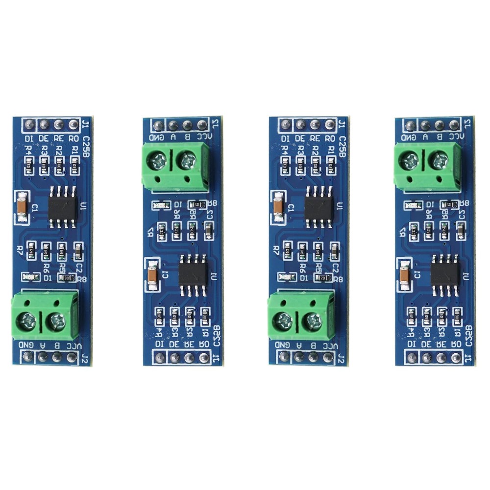 4PCS MAX485 RS485 Module, TTL to RS-485 Transceiver, MCU Development Board