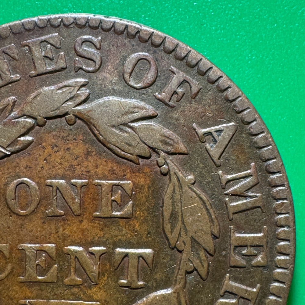 1832 Large Cent LL US LC0105