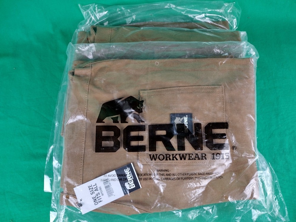 BERNE WORKWEAR APRON with 2 POCKETS