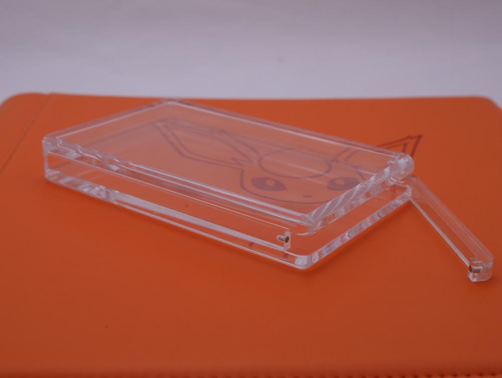 PSA Acrylic Magnetic Display Case With Graded Guard / Bumper Installed