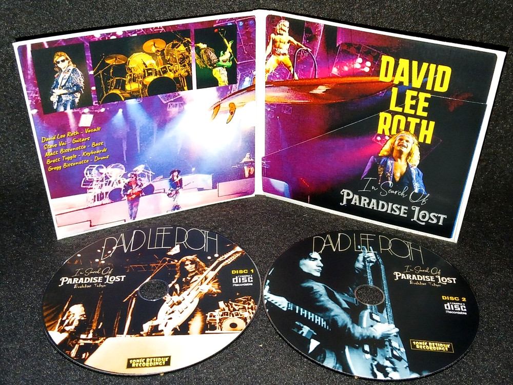 David Lee Roth Tokyo 1988 Gate Fold 2CD Package NEW