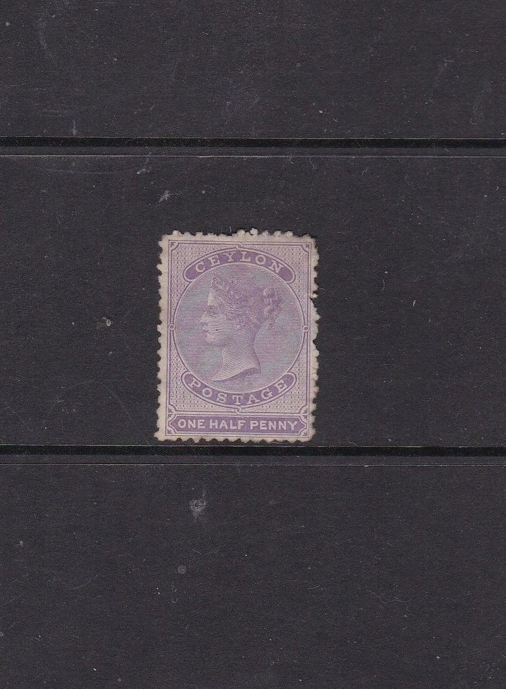 Ceylon 1864 ½d Dull Mauve Mounted Mint Perf 12½ SG48