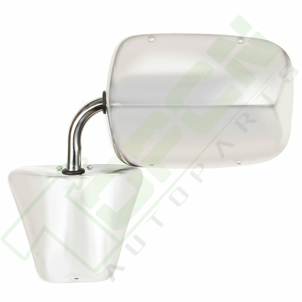 Chrome Side View Rear Manual Mirrors For Chevy GMC Pickup Blazer Pair Set