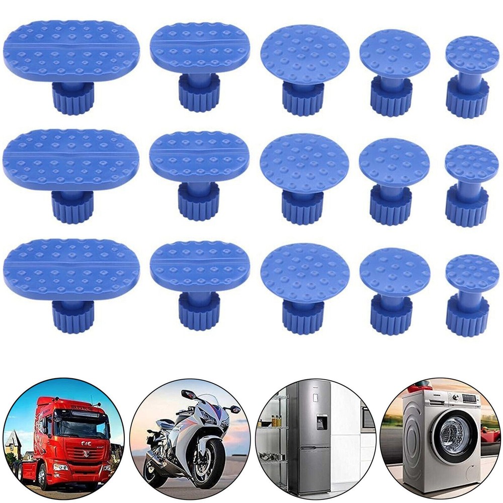 Car Body Pulling Tabs Dent Removal Paintless Repair Tool Glue Puller Tool Kit