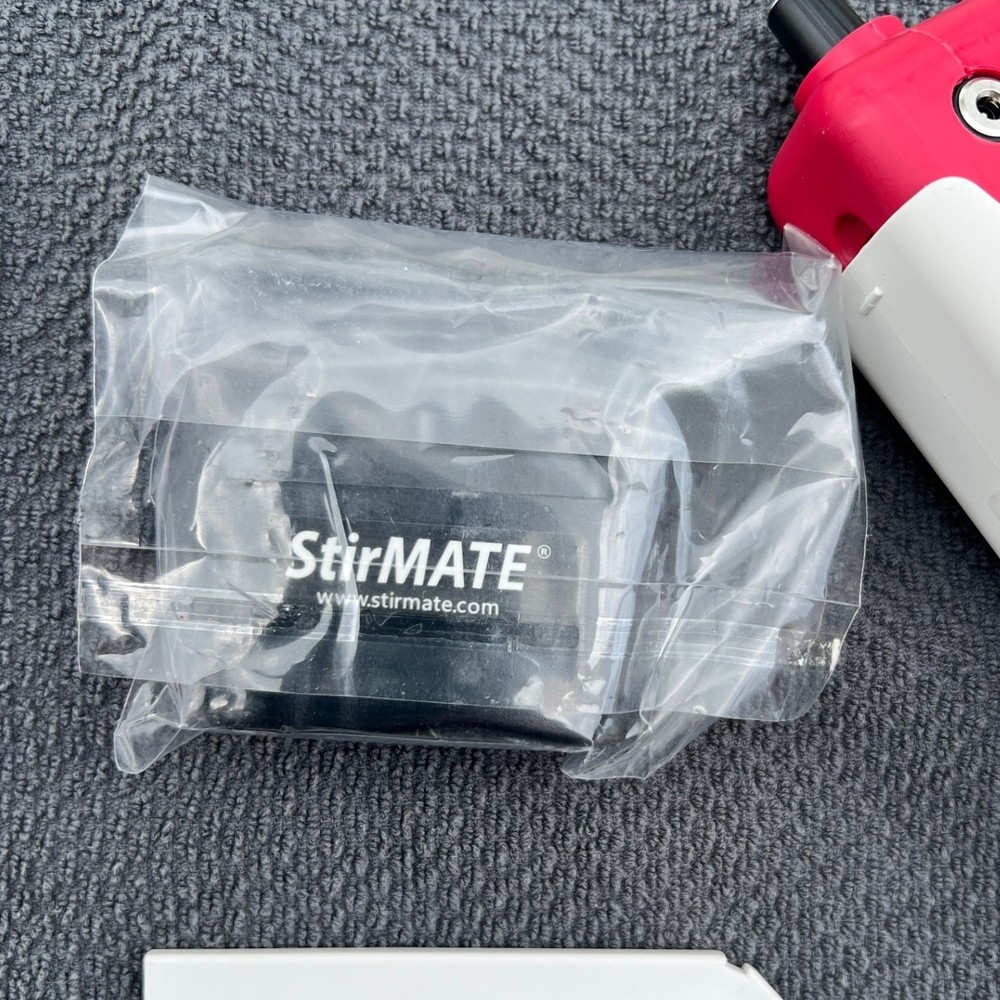 StirMATE Automatic Pot Stirrer Variable Speed Smart Hands Free Cooking Tool Red