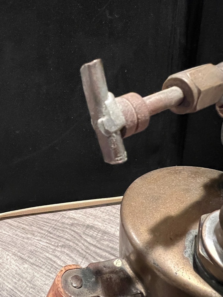 Vintage Unbranded Brass Blow Torch Untested SEE PICS