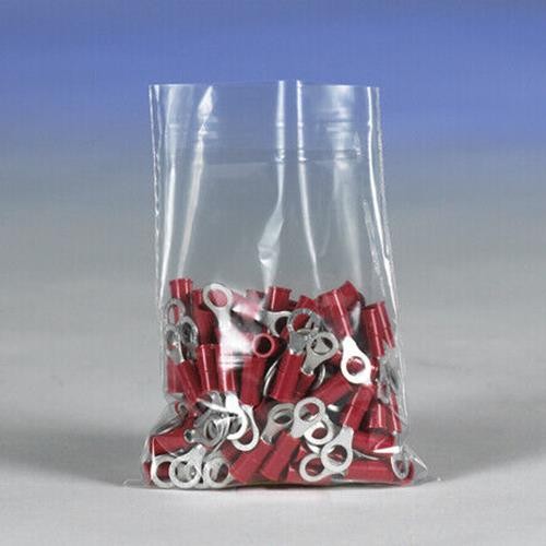 Flat Poly Bag, 18 x 20 Inch, 500 Pack, 3 Mil, Clear