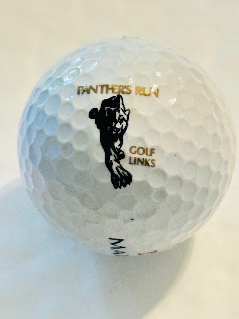 Golf Ball w/ Logo - Panthers Run Golf Links