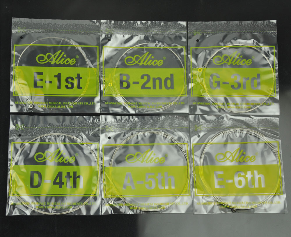 10Sets Alice Electric Guitar Strings Nickle Plated Wound 6 Strings Set A506SL