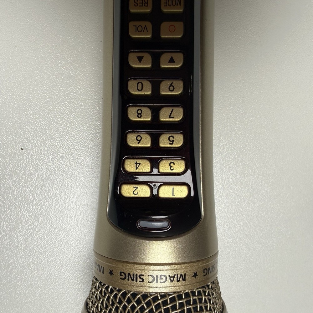 Magic Sing ET-18K Wireless Karaoke System Microphone ~ Powers Up ~ Not Tested