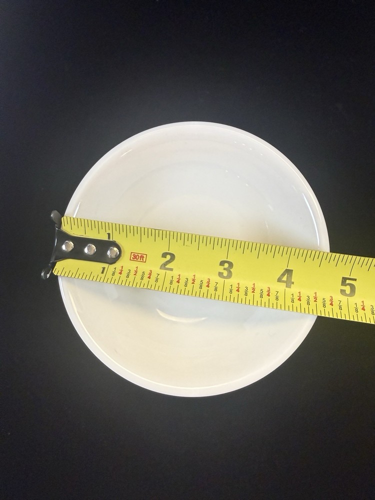 Tuxton China 3 oz. American White/Eggshell Ceramic Fruit Salsa Restaurant Ware