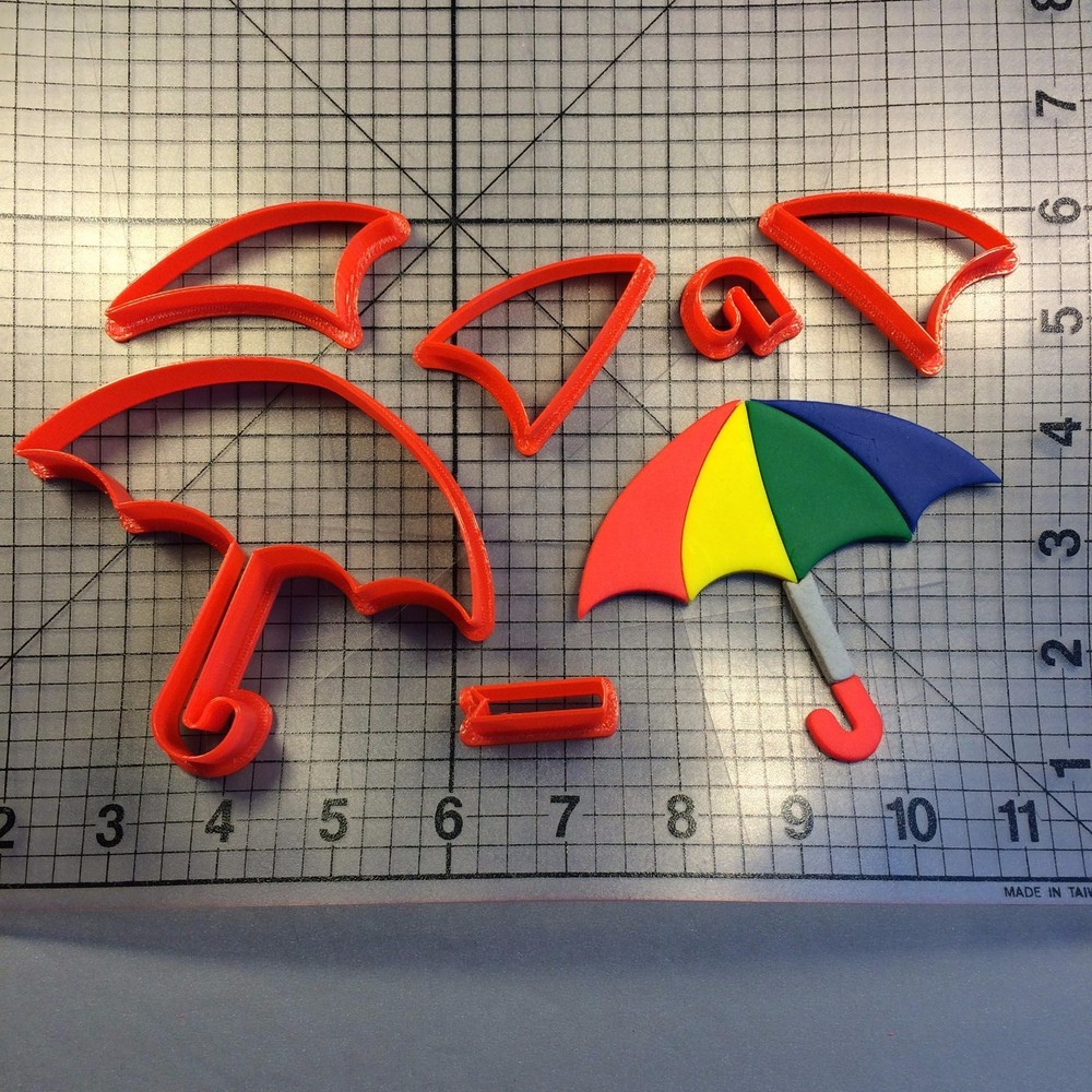 Umbrella 100 Cookie Cutter Set